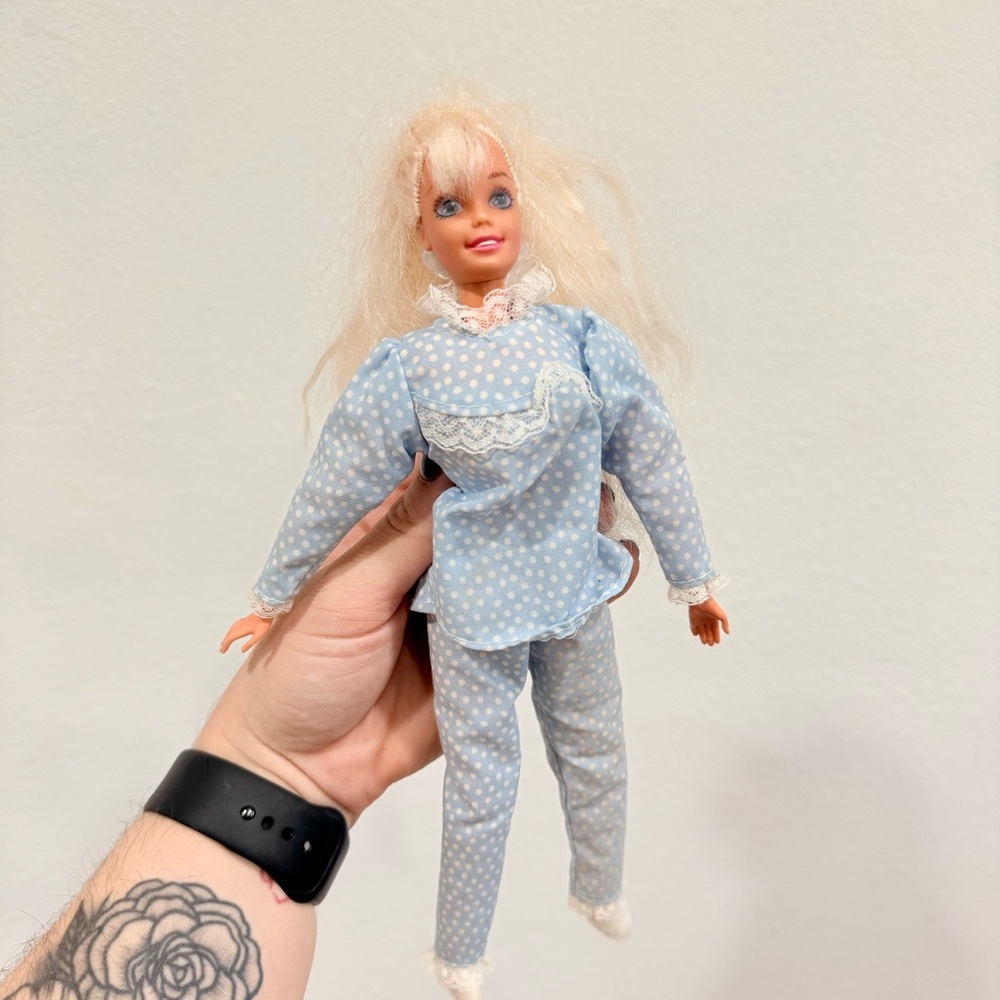 Vintage 1976 Slumber Party Soft Body Barbie Doll